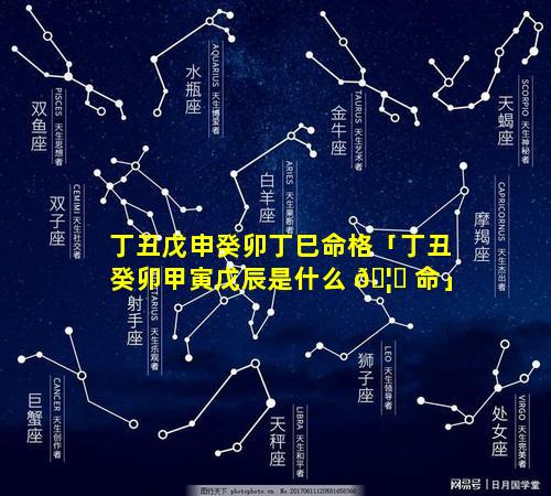 丁丑戊申癸卯丁巳命格「丁丑癸卯甲寅戊辰是什么 🦟 命」